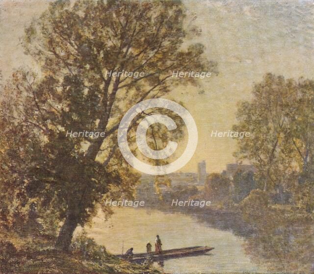 Early Morning Avignon', c1910, (1919). Artist: Herbert Edwin Pelham Hughes-Stanton.