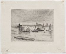 Early Morning, Battersea. Creator: James McNeill Whistler (American, 1834-1903)