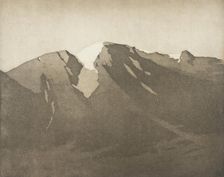 Early Morning in the Alps, Late 17th or early 18th century. Creator: Alfred Hartley