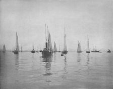Early Morning on New York Bay c1897. Creator: Unknown