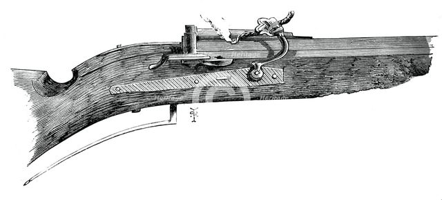 Early match caliver, 1590, from Penshurst, (c1880). Artist: Unknown