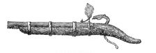 Early matchlock-gun, 1881. Creator: Unknown