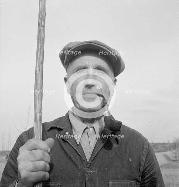 Early settler of the valley, Priest River Valley, Bonner County, Idaho, 1939. Creator: Dorothea Lange.