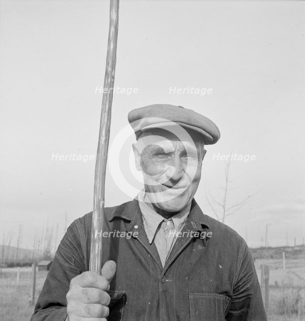 Early settler of the valley, Priest River Valley, Bonner County, Idaho, 1939. Creator: Dorothea Lange.