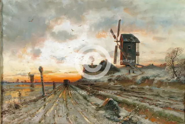 Early spring, 1906. Artist: Klever, Juli Julievich (Julius), von (1850-1924)