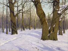 Early Spring, 1910. Artist: Kryzhitsky, Konstantin Yakovlevich (1858-1911)