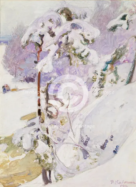 Early spring, 1911. Artist: Halonen, Pekka (1865-1933)