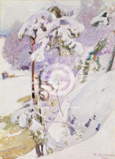 Early spring, 1911. Artist: Halonen, Pekka (1865-1933)