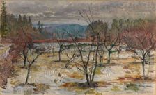 Early Spring, 1922. Creator: Gerhard Munthe