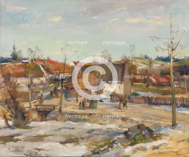 Early Spring, 1928. Creator: Oldrich Blazicek.