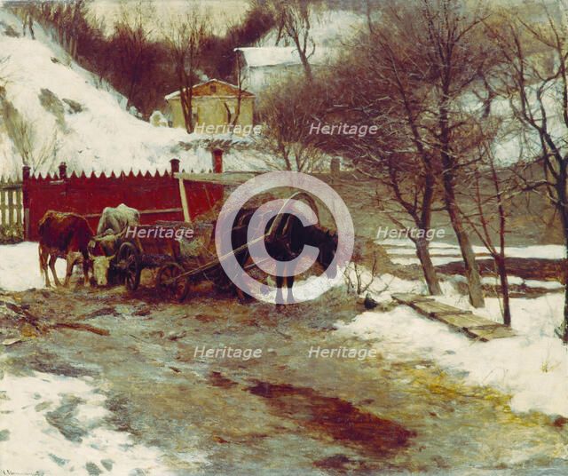 Early Spring. Artist: Svetoslavsky, Sergei Ivanovich (1857-1931)