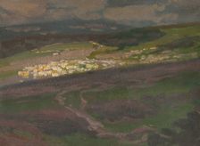 Early Spring below the Tatra Mountains, 1900-1910. Creator: Ferdinand Katona