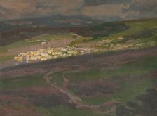 Early Spring below the Tatra Mountains, 1900-1910. Creator: Ferdinand Katona