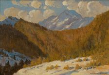 Early Spring in the Tatras, 1911. Creator: Ferdinand Katona