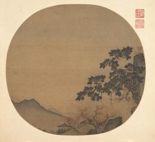 Early spring landscape, mid-13th century. Creator: Unknown