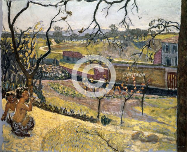 'Early Spring, Little Fauns', 1909.  Artist: Pierre Bonnard