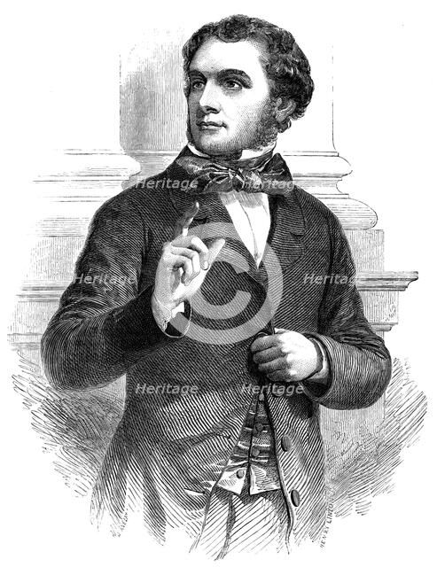 'Early Portrait of Mr Gladstone', 19th century. Artist: Unknown