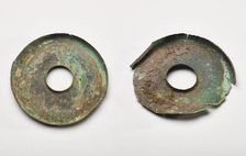 Earspools, 1200-1400. Creator: Unknown
