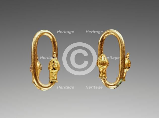 Earring, 5th century BC. Creator: Unknown.