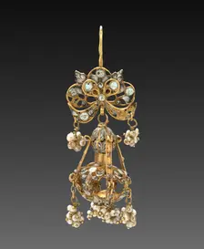 Earring, 1700s - 1800s. Creator: Unknown