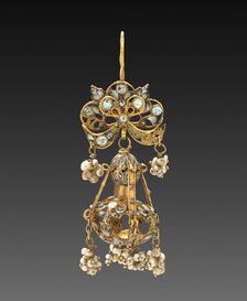 Earring, 1700s - 1800s. Creator: Unknown