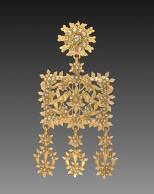 Earring, 1700s - 1800s. Creator: Unknown