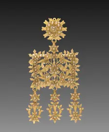 Earring, 1700s - 1800s. Creator: Unknown