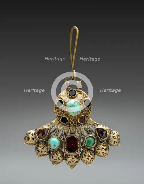 Earring, 1700s - 1800s. Creator: Unknown.