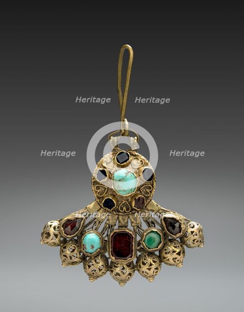 Earring, 1700s - 1800s. Creator: Unknown.