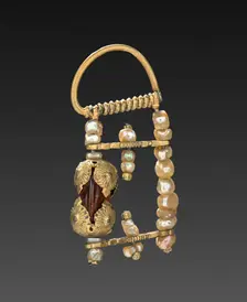 Earring, 1800s. Creator: Unknown