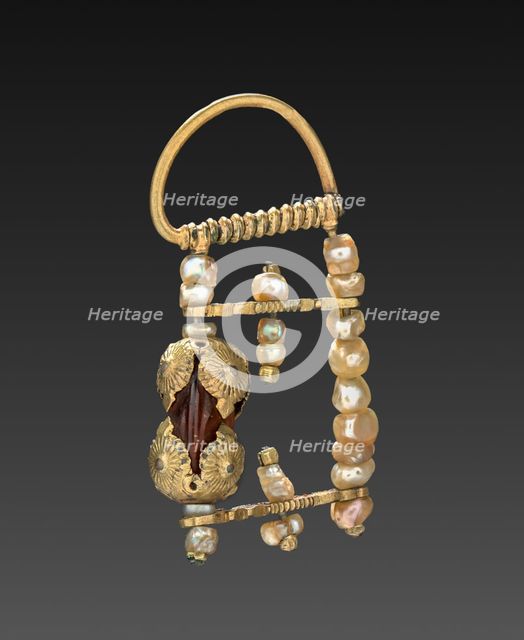 Earring, 1800s. Creator: Unknown.
