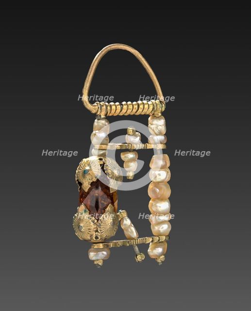 Earring, 1800s. Creator: Unknown.