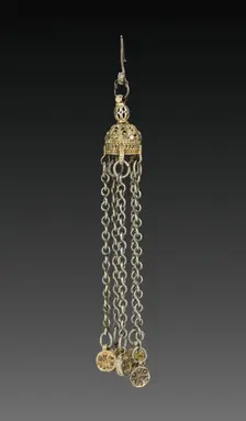 Earring, 1800s. Creator: Unknown