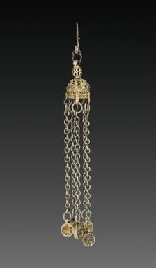 Earring, 1800s. Creator: Unknown