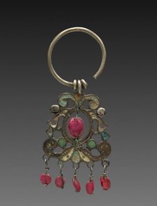 Earring, 1800s. Creator: Unknown