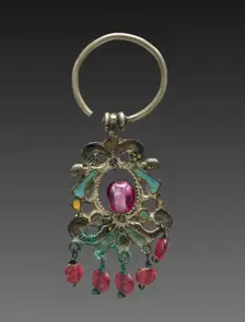 Earring, 1800s. Creator: Unknown
