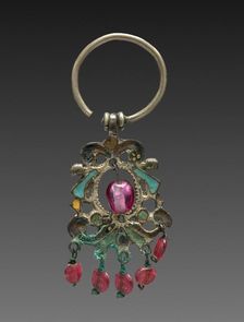 Earring, 1800s. Creator: Unknown