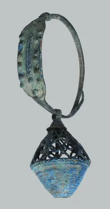 Earring, Avar, 8th-9th century. Creator: Unknown