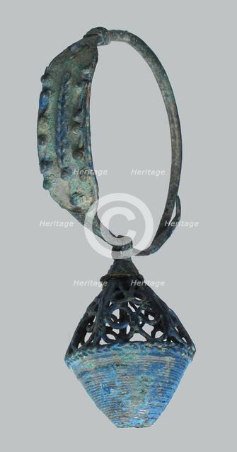 Earring, Avar, 8th-9th century. Creator: Unknown.