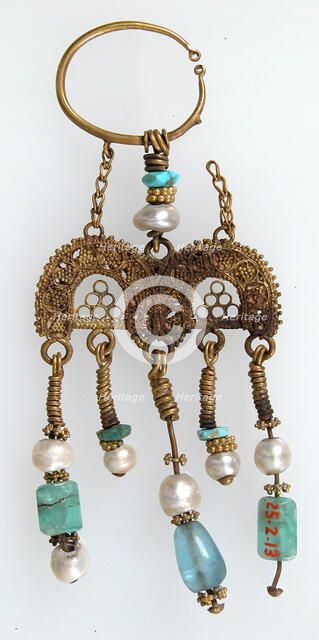 Earring, Coptic, 2nd-3rd century. Creator: Unknown.