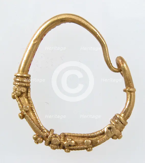 Earring, East Germanic, 3rd century. Creator: Unknown.