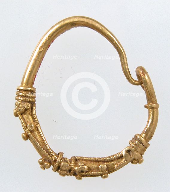 Earring, East Germanic, 3rd century. Creator: Unknown.