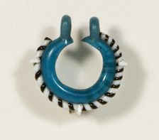 Earring, Egypt, New Kingdom, Dynasty 18 (1550-1295 BCE). Creator: Unknown