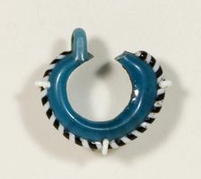 Earring, Egypt, New Kingdom, Dynasty 18 (about 1550-1295 BCE). Creator: Unknown