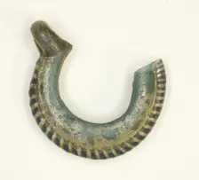 Earring, Egypt, New Kingdom, Second Half of Dynasty 18 (about 1400-1295 BCE). Creator: Unknown