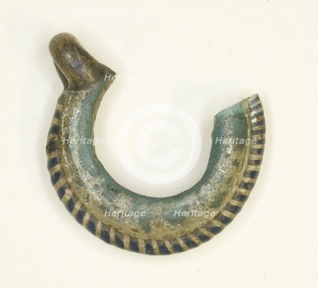 Earring, Egypt, New Kingdom, Second Half of Dynasty 18 (about 1400-1295 BCE). Creator: Unknown.