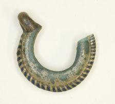 Earring, Egypt, New Kingdom, Second Half of Dynasty 18 (about 1400-1295 BCE). Creator: Unknown