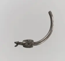 Earring Fragment, Frankish, 7th century. Creator: Unknown