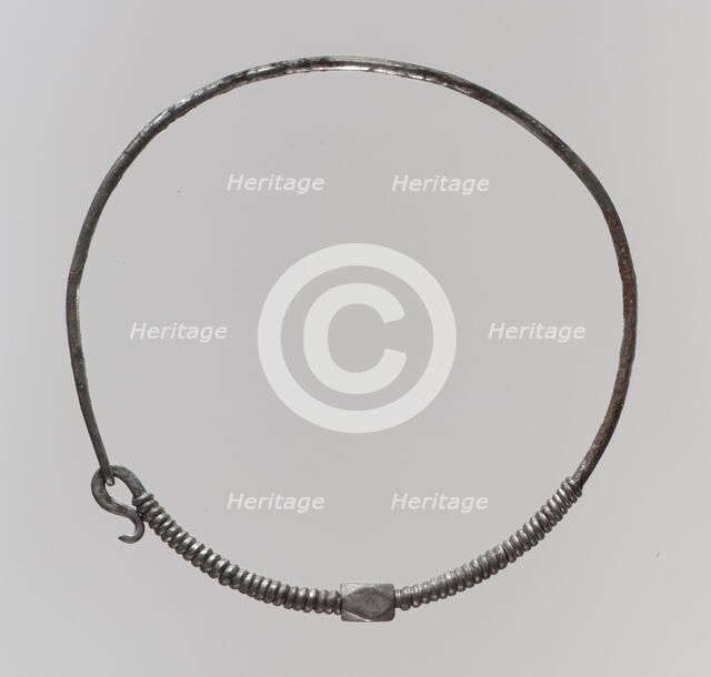 Earring, Frankish, 675-725. Creator: Unknown.