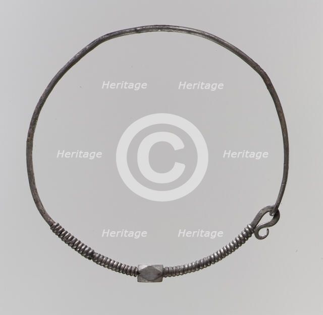 Earring, Frankish, 675-725. Creator: Unknown.